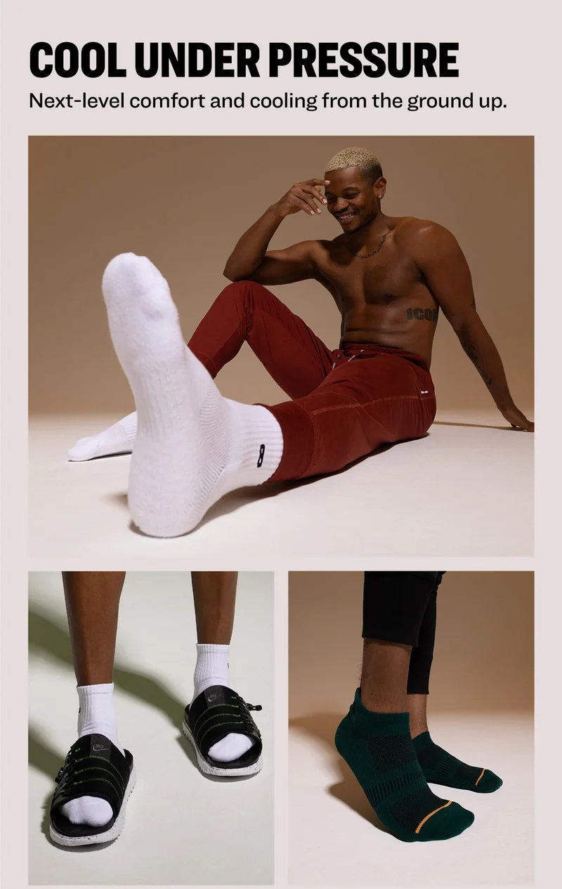 COOL UNDER PRESSURE Next-level comfort and cooling from the ground up.
