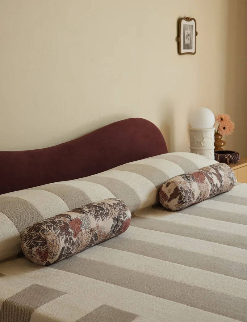 Image of Garden Walk Linen Pillow by Sarah Sherman Samuel