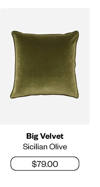 Big Velvet Sicilian Olive