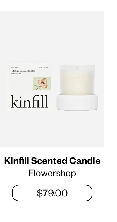 Kinfill Scented Candle - Flowershop