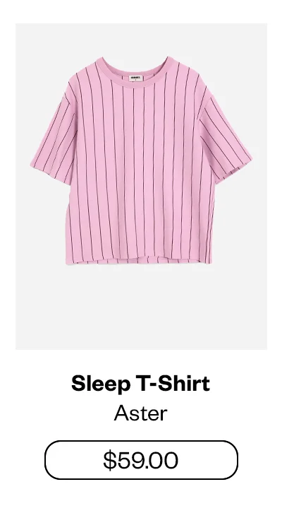 Sleep T-Shirt - Aster