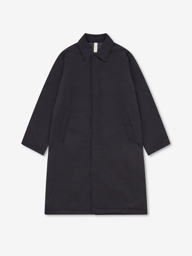 Image of Sunflower Relaxed Nylon Coat - Black