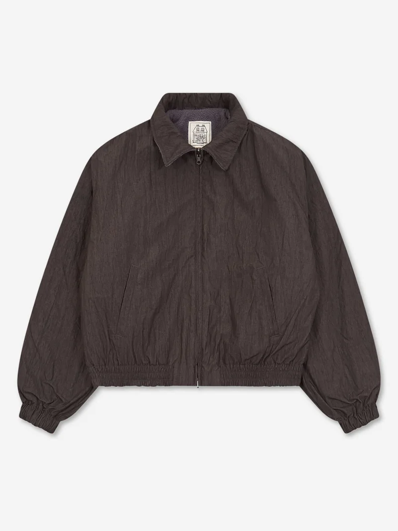 Image of Estudio Niksen Reversible Bomber Jacket  - Grey