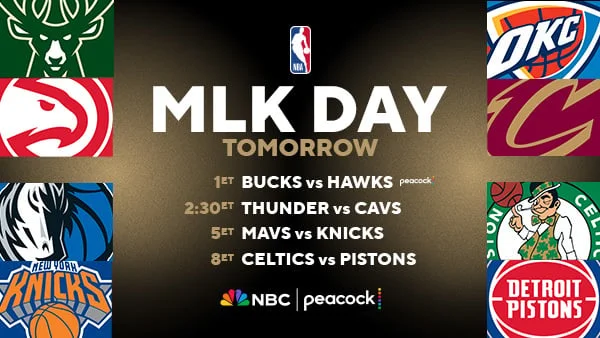 NBA MLK Day quadruple-header