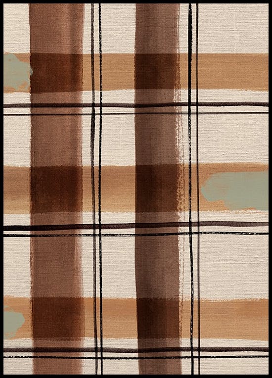 Gingham Poster