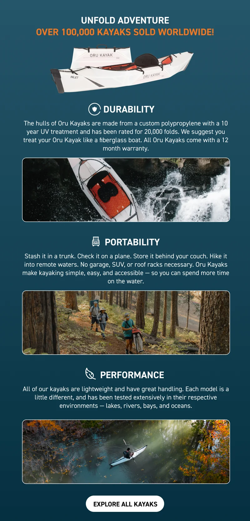 EXPLORE ALL KAYAKS