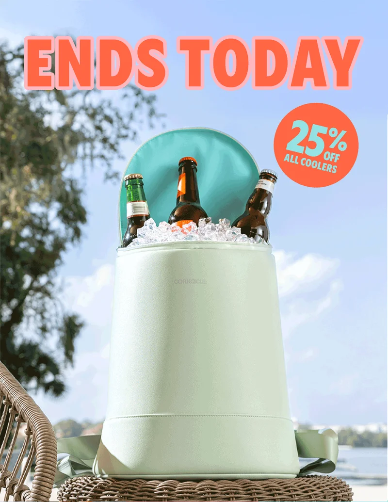 25% OFF ALL COOLERS! Shop the sale