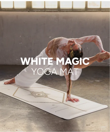 White Magic Yoga Mat