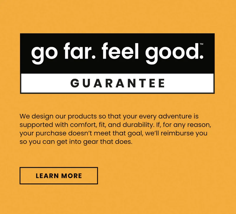Go Far. Feel Good. Guarantee