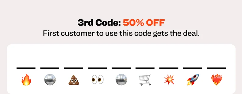 Use the code COMFORT50 for 50% OFF First customer to use this code gets the deal.