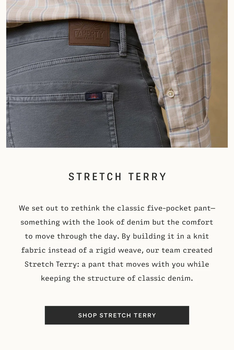 Shop Stretch Terry