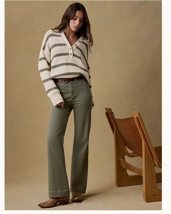 Stretch Terry Patch Pocket Pant