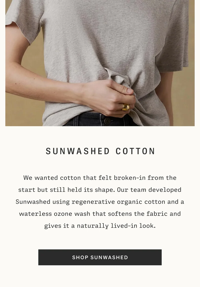 Shop Sunwashed Cotton