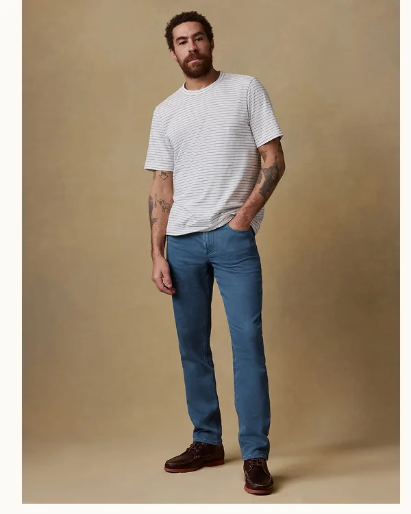 Stretch Terry 5-Pocket Pant