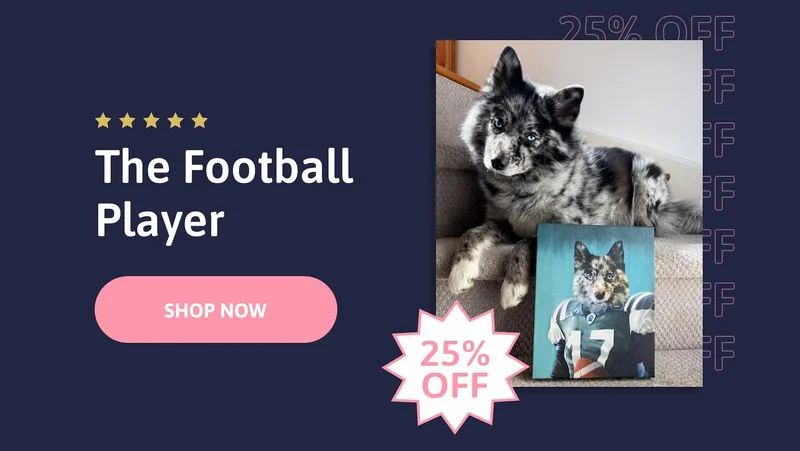 The Football Player [SHOP NOW]