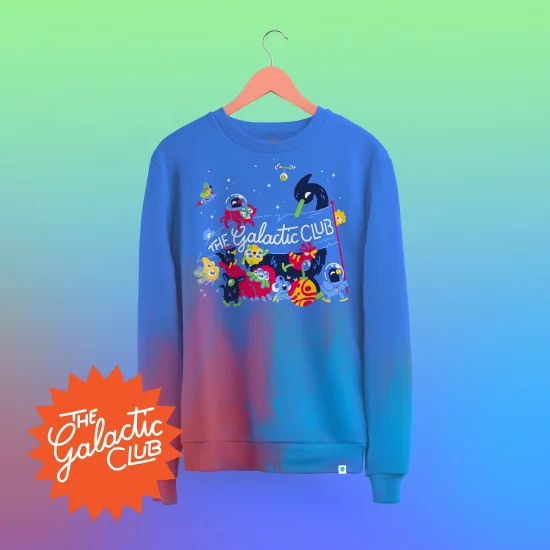 Limited Drop: The Galactic Club Sweatshirt