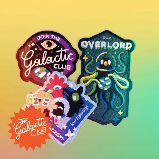 Limited Drop: Galactic Club Patch Trio