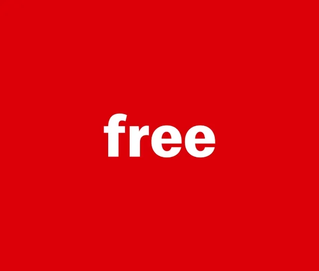Get ur free fries today with a McRib.