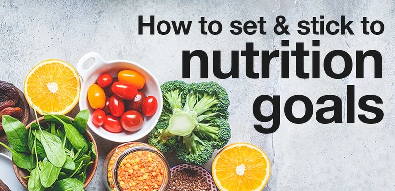 How to set & stick to nutrition goals
