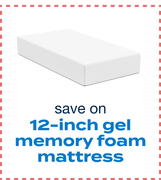 Simply Essential™ 12-inch Gel Memory Foam Mattress