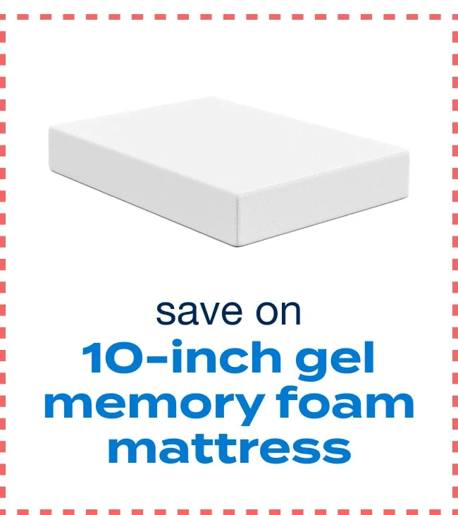 Simply Essential™ 10-inch Gel Memory Foam Mattress