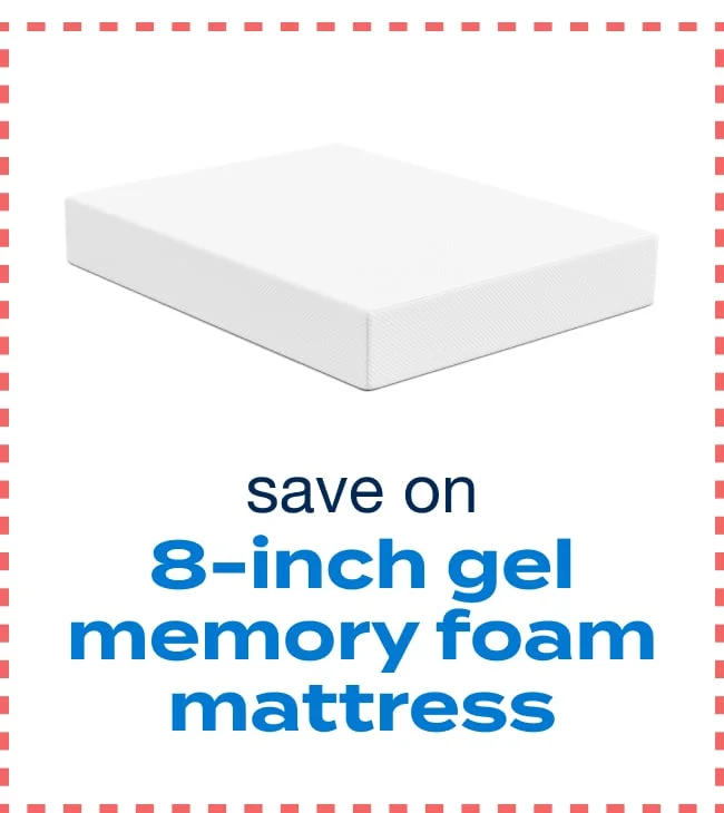 Simply Essential™ 8-inch Gel Memory Foam Mattress