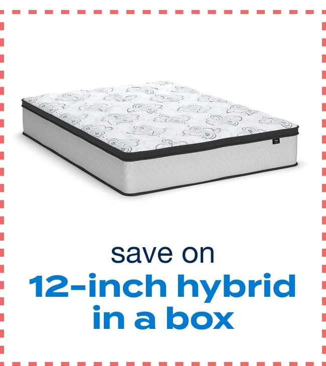 Signature Design by Ashley Chime 12-inch Hybrid Mattress in a Box