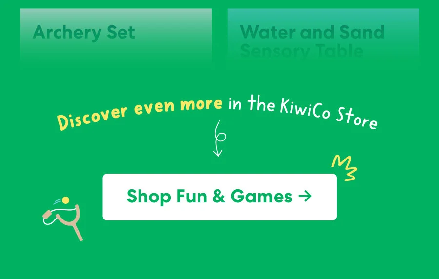 Discover even more in the KiwiCo Store! Shop Fun & Games!