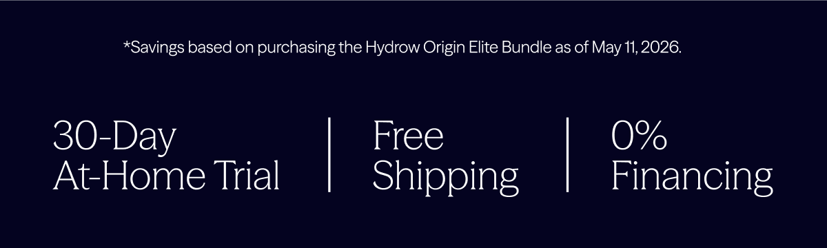 30-day at-home trial. Free shipping. 0% financing.
