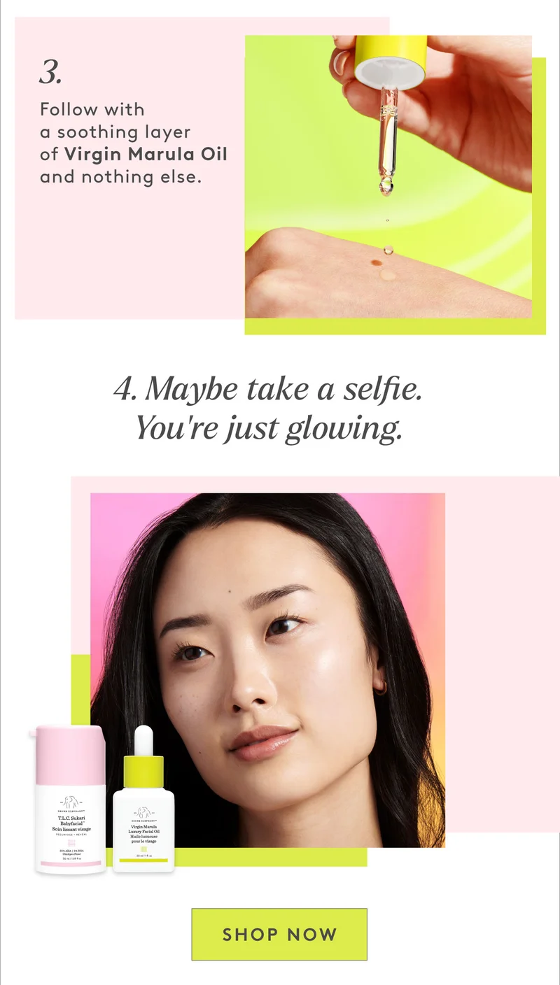 Shop Babyfacial + Virgin Marula Oil Routine