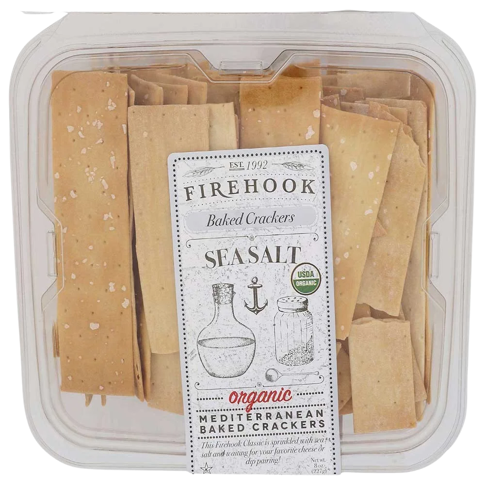 Image of Organic Sea Salt Mediterranean Baked Crackers