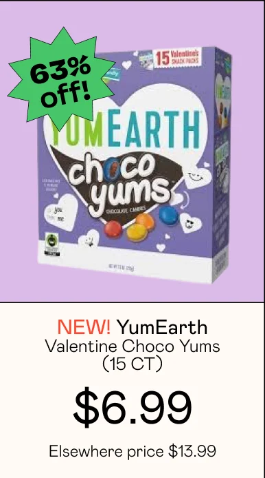 YumEarth Valentine Choco Yums (15 CT)