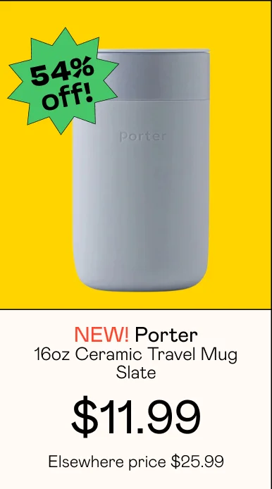 Porter 16oz Ceramic Travel Mug - Slate