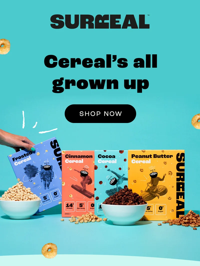 Cereal’s all grown up