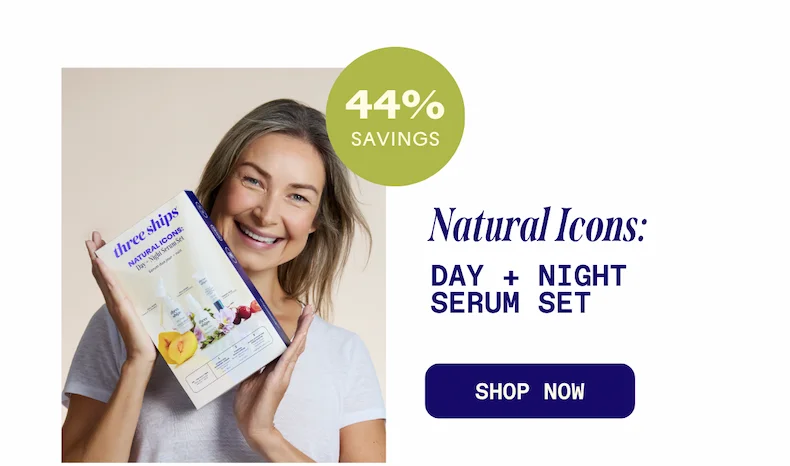 Natural Icons: Day + Night Serum Set. Shop now.;