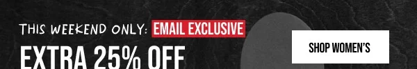 Extra 25% off Shop Women's