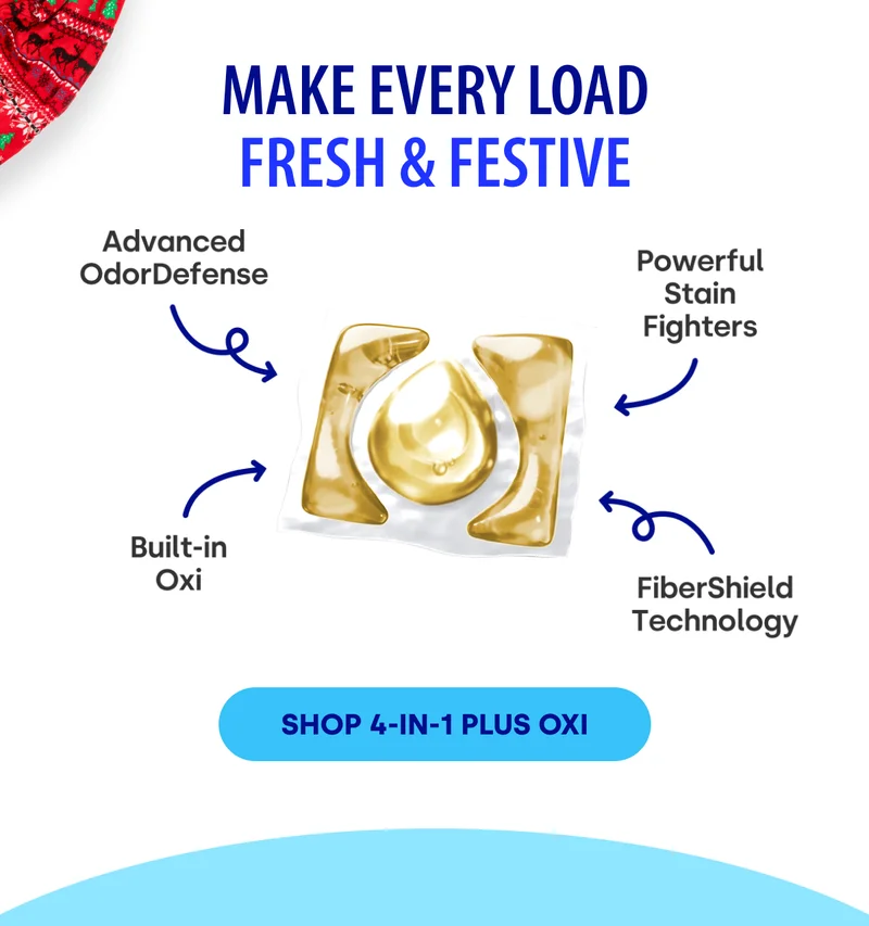 Make Every Load Fresh & Festive [SHOP 4-IN1 PLUS OXI]