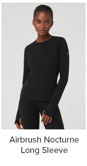 Airbrush Winter Warm Nocturne Long Sleeve