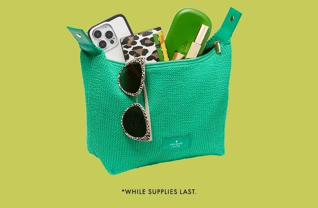 Get this limited-edition mini bag when you spend $150 or more.* *While supplies last.