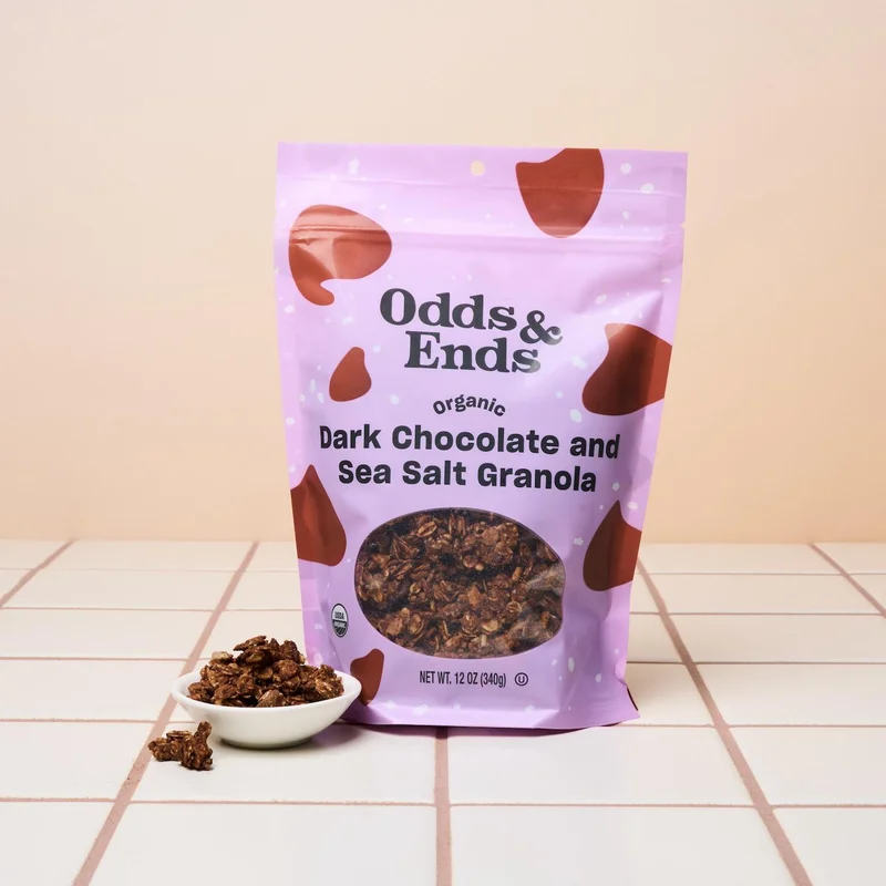 Dark Chocolate & Sea Salt Granola, 12 Oz