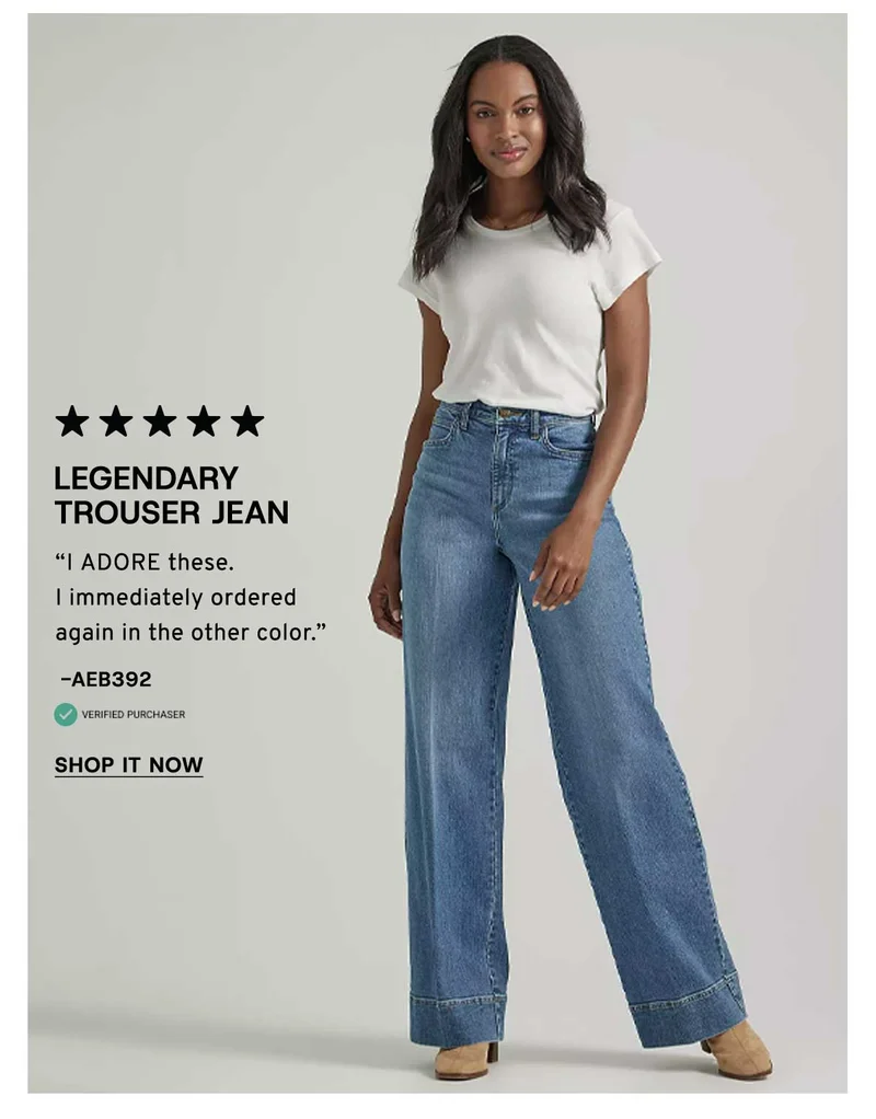 Legendary Trouser Jean - Shop It Now