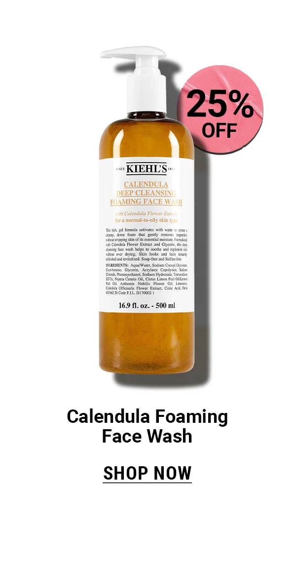 Calendula Foaming Face Wash