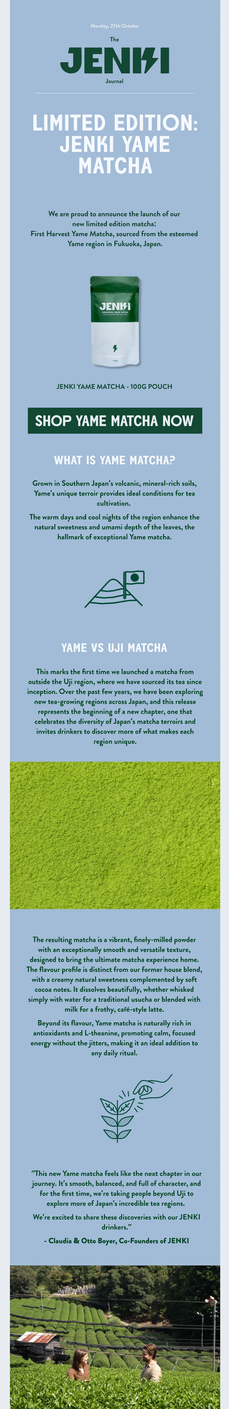 Jenki Yame Matcha