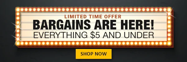 Bargains Under $5