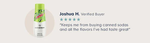 SodaStream Flavors
