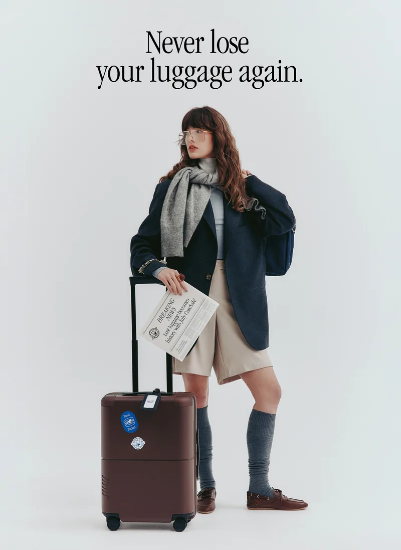 Never lose your luggage again.