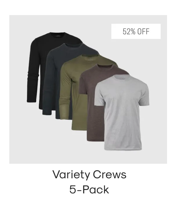 Variety Crews 5-Pack