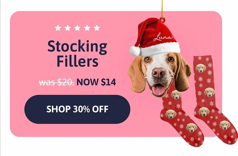 Stocking Fillers. Was $20. NOW $14.