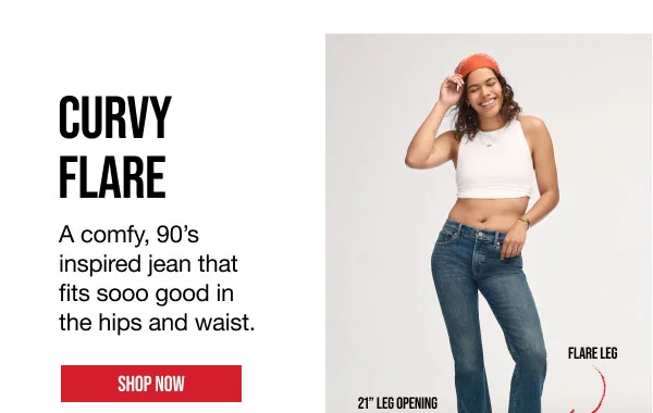 Curvy Flare Shop Now