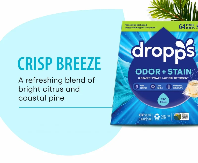 CRISP BREEZE A refreshing blend of bright citrus and coastal pine